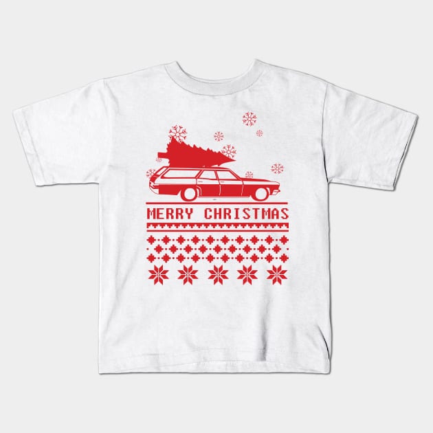 Original Christmas tree getter Kids T-Shirt by hoddynoddy